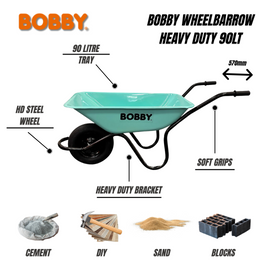 BOBBY Wheelbarrow Tiff Edition Heavy Duty 90 LT